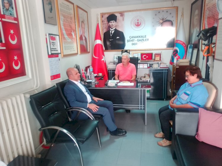 Kaymakam Nebioğlu’nda anlamlı ziyaret