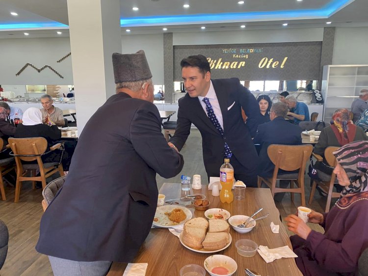 Gaziler yemekte buluştu