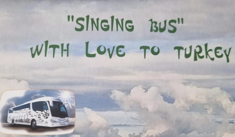 Rusya'dan Gelen "Şarkı Söyleyen Otobüs" Çanakkale'deydi