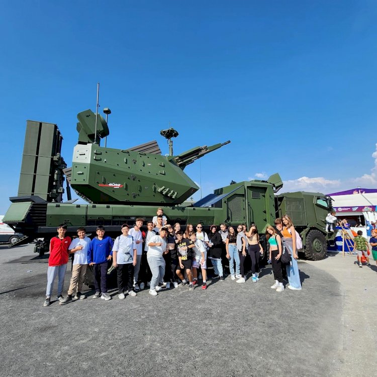 Eceabatlı öğrenciler TEKNOFEST heyecanına ortak oldu