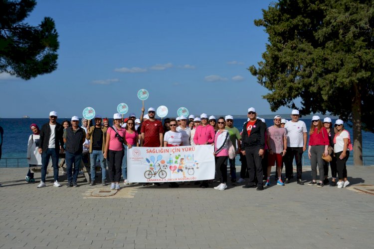 Çanakkale’de doğa yürüyüşü düzenlendi