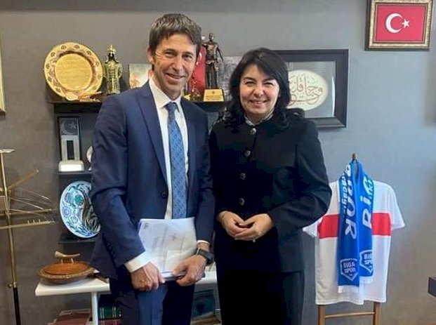 Başkan Taşkın’dan İskenderoğlu’na tebrik