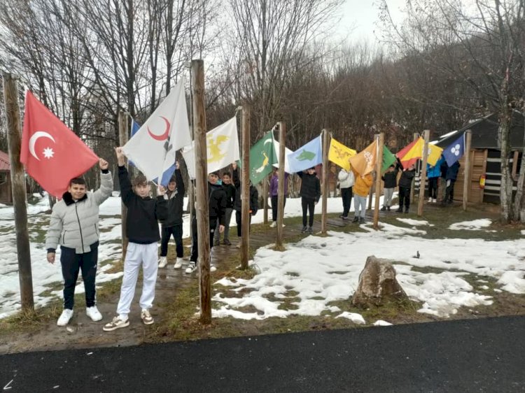 Karabigalı öğrenciler kampa katıldı