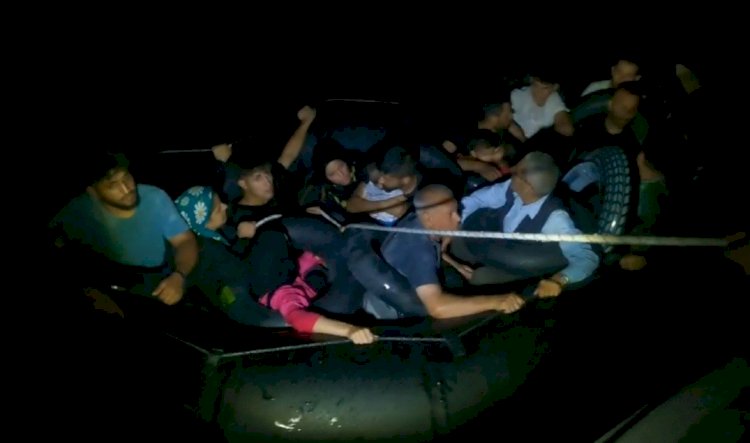 19 kaçak göçmen yakalandı