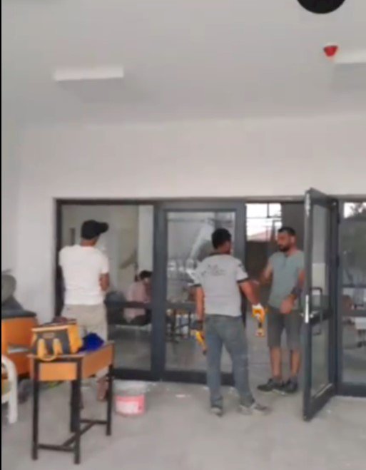 Okul İnşaatı Tüm Hızıyla Devam Ediyor